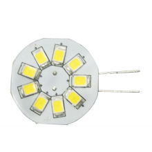 O diodo emissor de luz G4 marinho &amp; o bulbo automotivo 1.5W, pino lateral 9pcs SMD2835 3 anos de garantia certificação de TUV GS CE ROHS